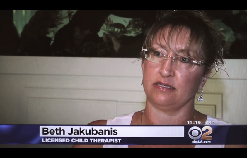 Beth Jakubanis on CBS/KCAL